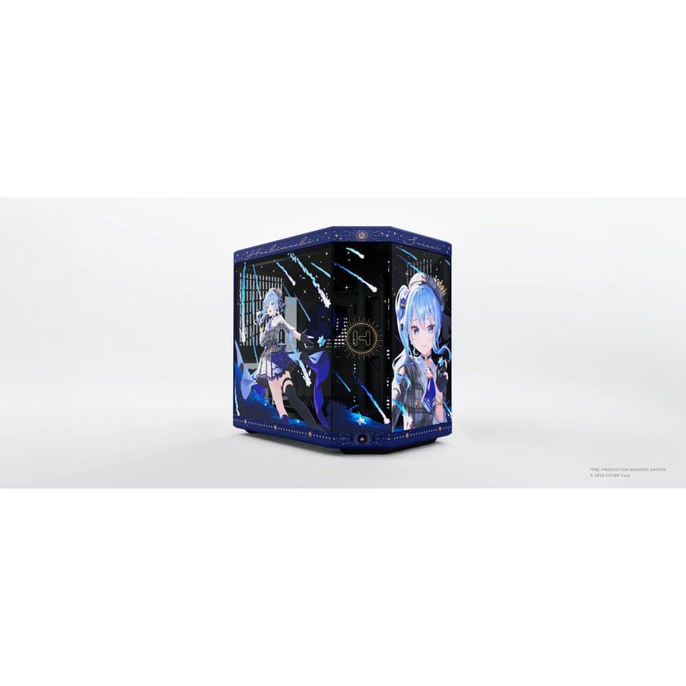 【Ryzen7 5700X & RX7600】HSMT-04【星街すいせいコラボPCケース使用モデル】
