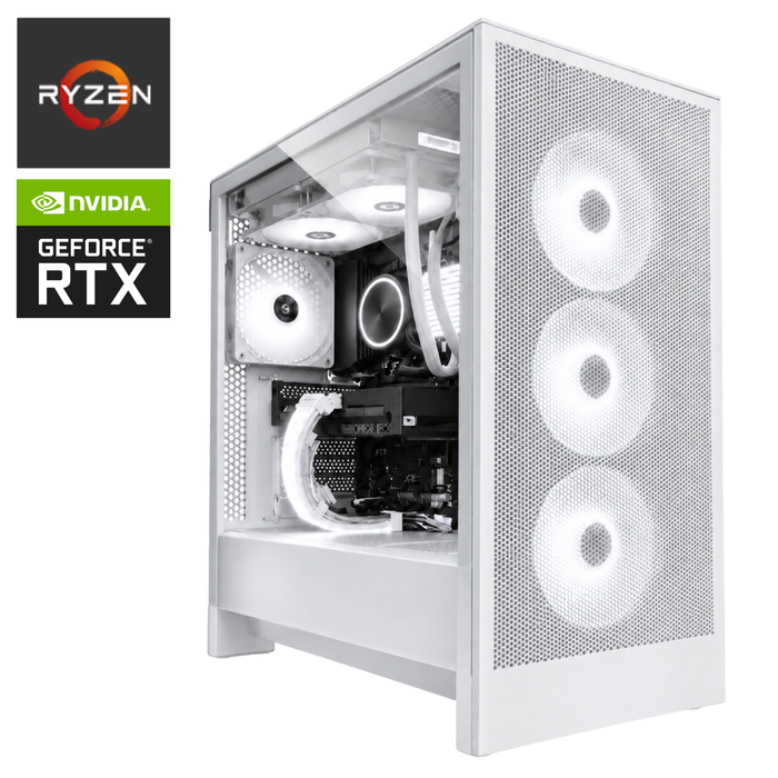 【NZXT H5 ホワイト】Ryzen7 9800X3D × RTX 5070Ti