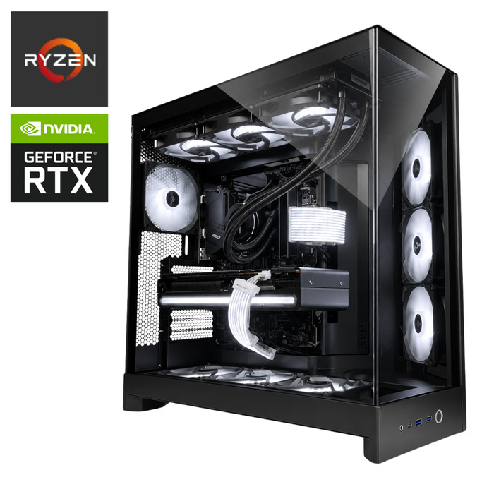 【NZXT H9 ブラック】Ryzen7 5700X × RTX 5060