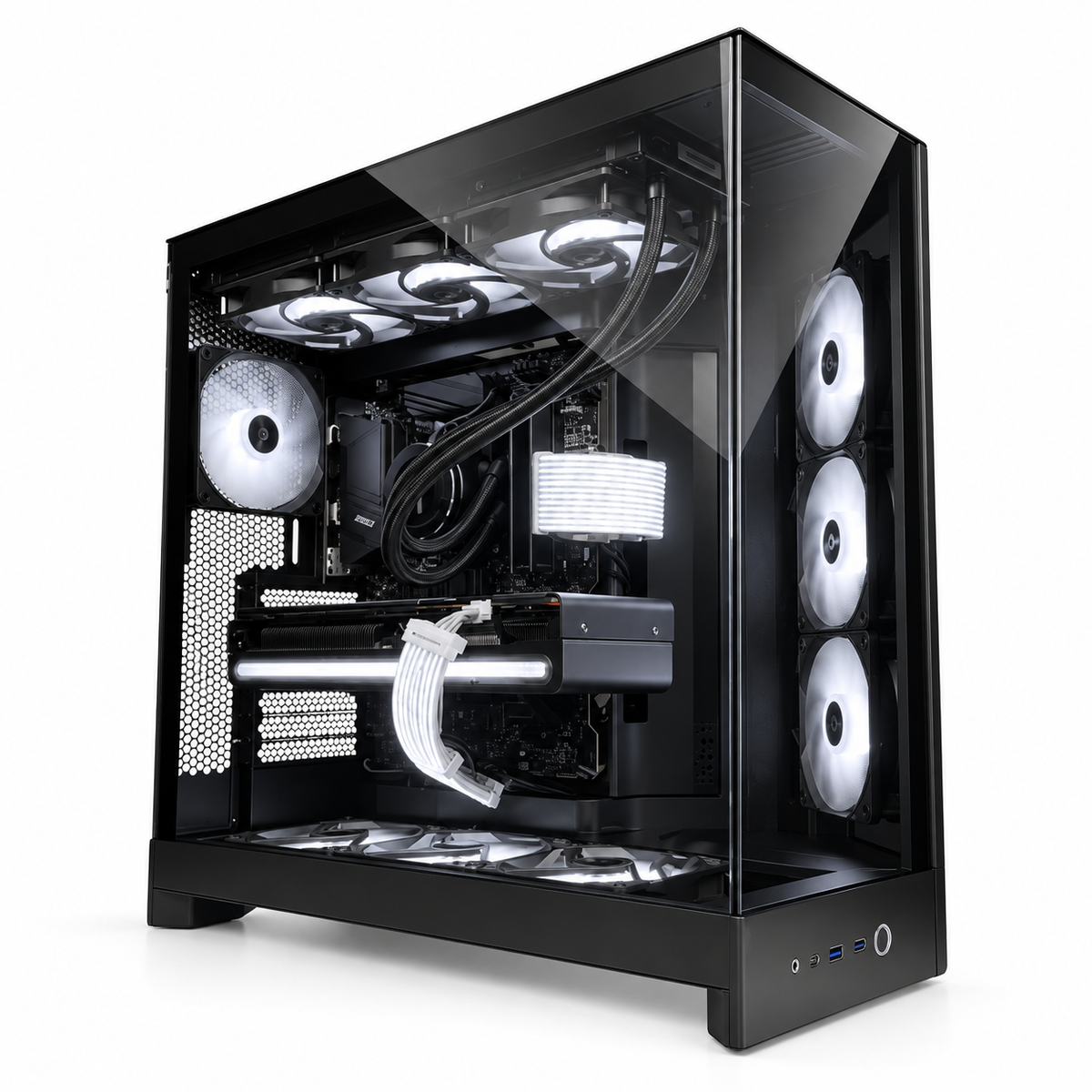 【NZXT H9 ブラック】 Ryzen5 5500 × RTX 5060