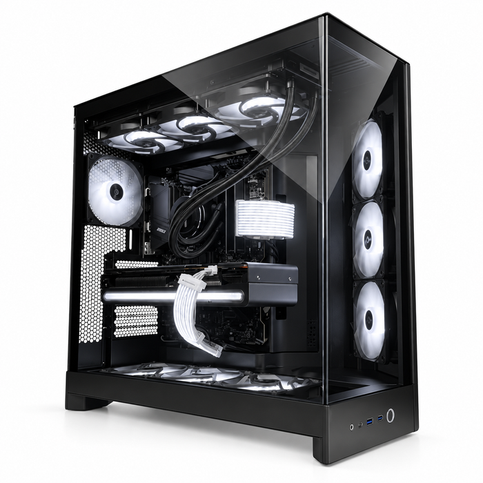 【NZXT H9 ブラック】Ryzen7 7800X3D × RX 9070 XT
