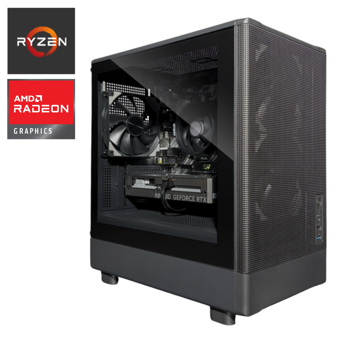 【Ryzen5 7500F x RX9070】KGZAL-25